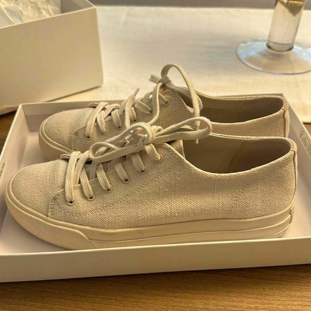 Vince canvas off white sneakers - Picture 5 of 6